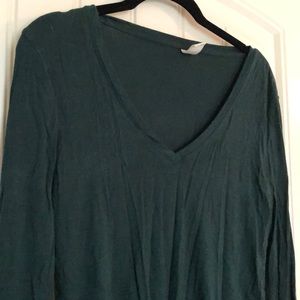 Emerald Green Long Sleeve Top